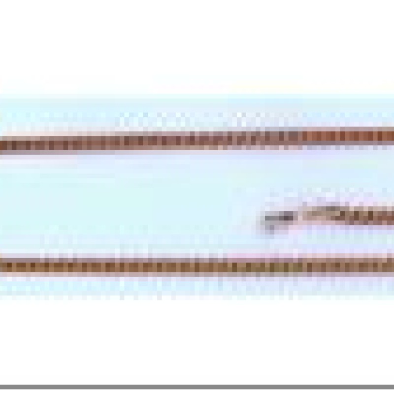 Apzeltīta rokassprādze Klasisks Maiami stila Kubas posmu pinums