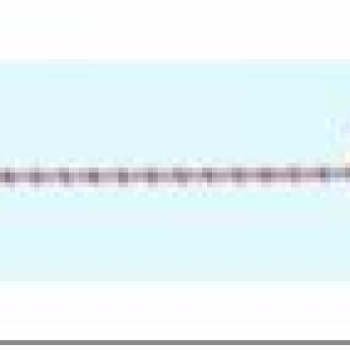 Apzeltīta rokassprādze Gliemežu stieples ar sānu kaltu posmu virkne