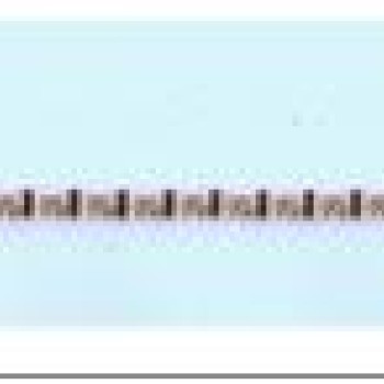 Apzeltīta rokassprādze Klasiskā saplacinātu gliemežu posmu virkne