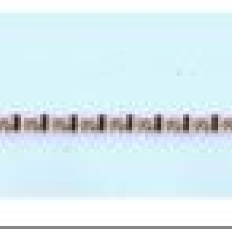 Apzeltīta rokassprādze Klasiskā saplacinātu gliemežu posmu virkne