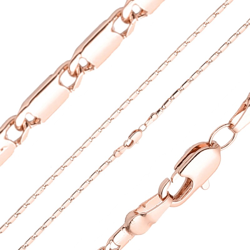 Apzeltīta rokassprādze Vienlaidu glancētu gliemežvāku posmu virkne