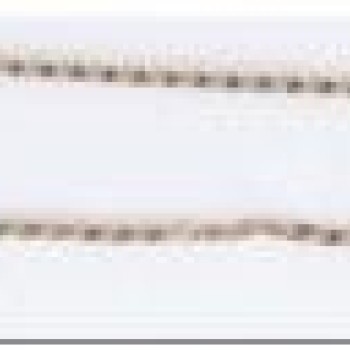 Apzeltīta rokassprādze Gliemežu posmu ar kvadrātveida sāniem virkne