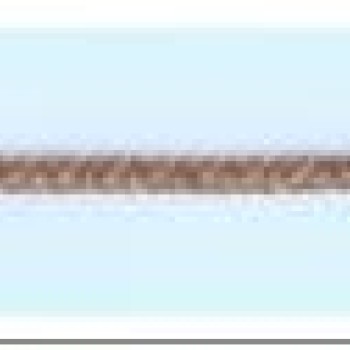 Apzeltīta rokassprādze Kubas dubulto posmu pinums