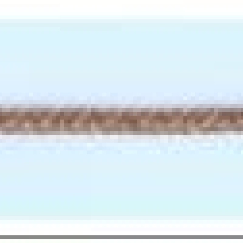 Apzeltīta rokassprādze Kubas dubulto posmu pinums