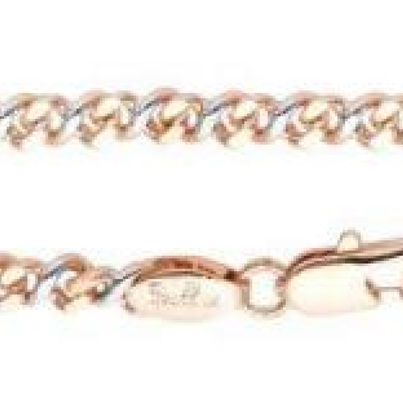 Apzeltīta rokassprādze Infinity 8-ka posmu pinums