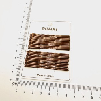 Matu sprādzes komplekts RUNXI (2x12gab.)
