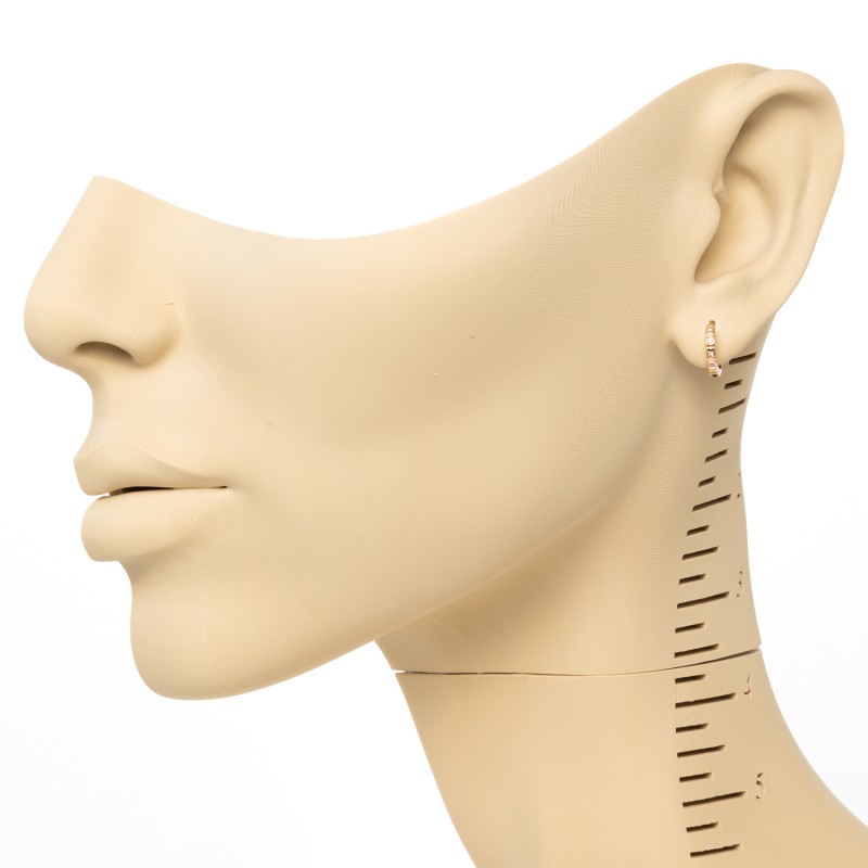 Apzeltīti auskari XUPING (riņķi)