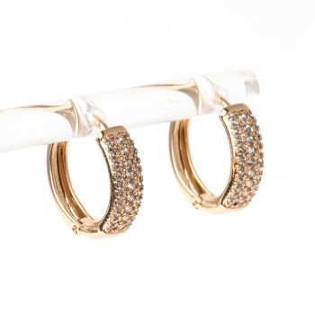 Apzeltīti auskari XUPING (riņķi)