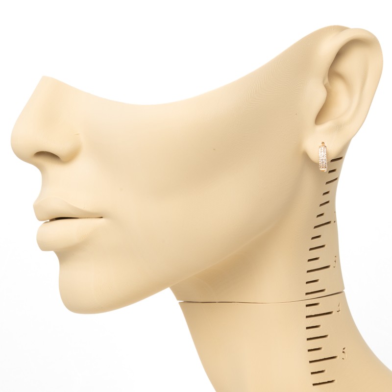 Apzeltīti auskari XUPING (riņķi)