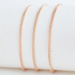 Apzeltītā ķēdīte Klasisks Maiami stila Kubas posmu pinums