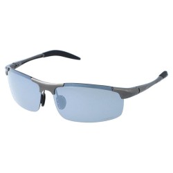 Polarizētās saulesbrilles PolarZONE Aluminium vīriešu ar maisiņu