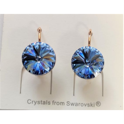 SWAROWSKI auskari apzeltīti