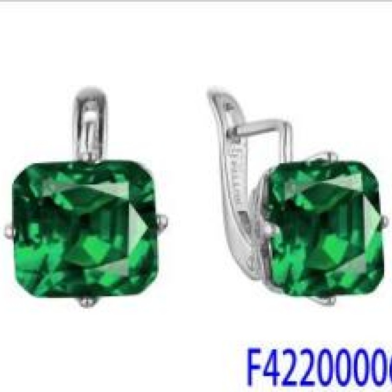 Auskari ar rodija pārklājumu