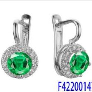 Auskari ar rodija pārklājumu