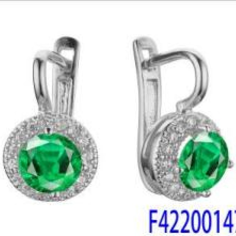 Auskari ar rodija pārklājumu