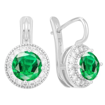 Auskari ar rodija pārklājumu