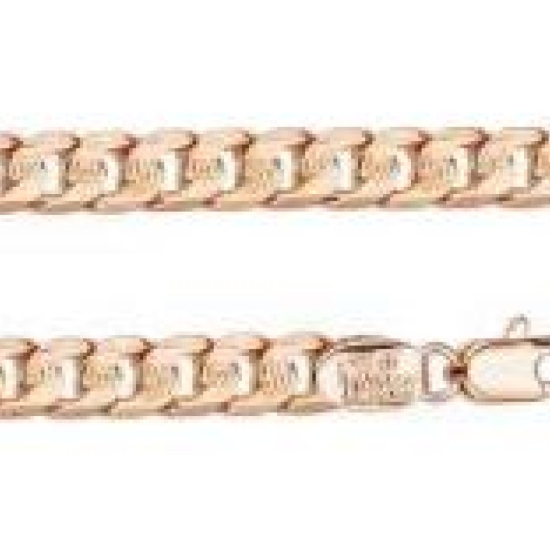 Apzeltītā ķēdīte Viļnveidīgi kaltu posmu klasiskās ķēdes virkne