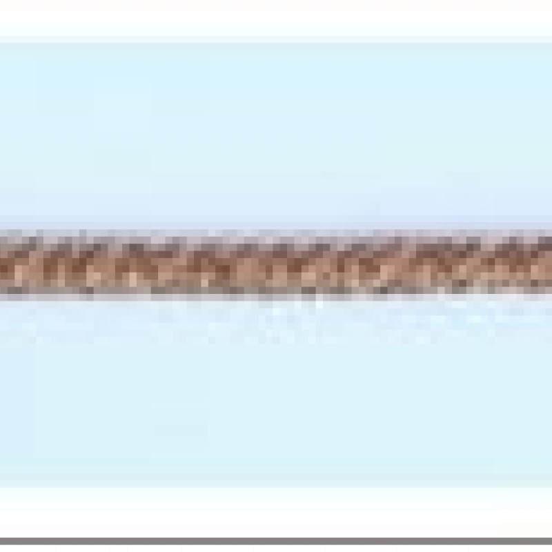 Apzeltīta rokassprādze Kubas dubulto posmu pinums