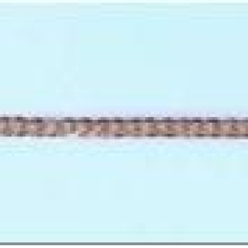 Apzeltīta rokassprādze Izkaltu sānu un izkaisītu punktiņu gravējuma savītu posmu virkne