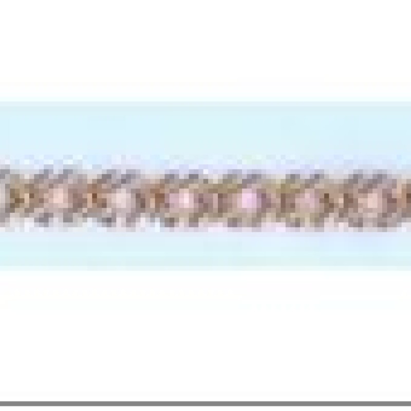 Apzeltīta rokassprādze Klasisks Rombo austu stiepļu posmu pinums