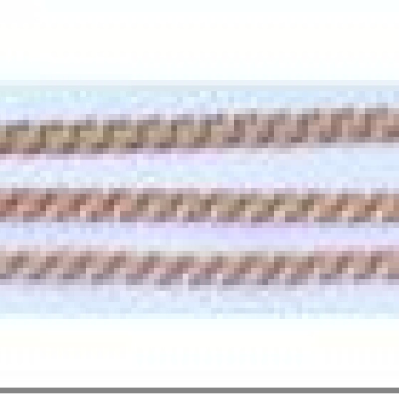 Apzeltīta rokassprādze Love austu stiepļu posmu pinums