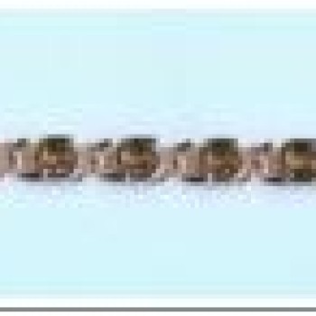 Apzeltīta rokassprādze Gliemežu atslēgas caurumiņu dobas formas posmu virkne