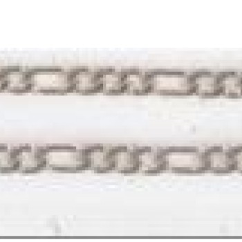 Apzeltīta rokassprādze Klasiskā Figaro virkne