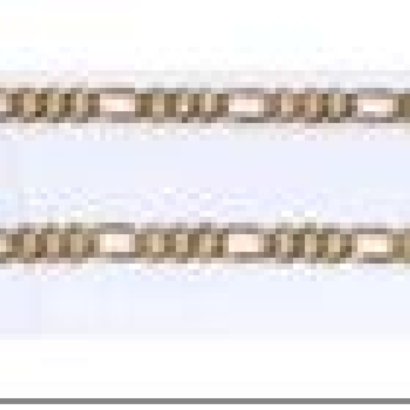 Apzeltīta rokassprādze Klasiskā Figaro virkne