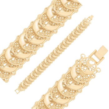 Apzeltīta rokassprādze