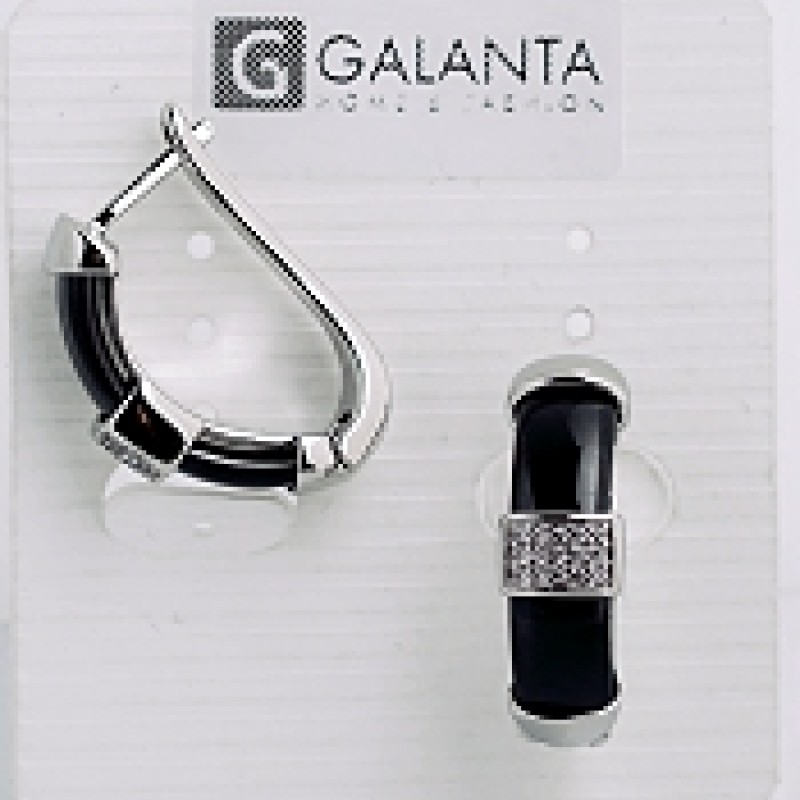 Auskari ar rodija pārklājumu un keramiku