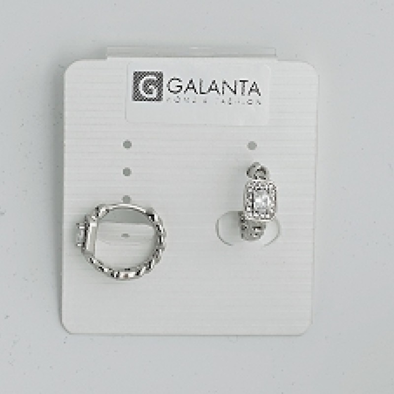 Auskari ar rodija pārklājumu