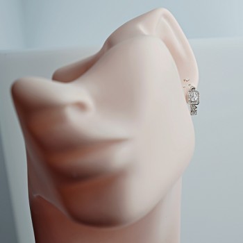 Auskari ar rodija pārklājumu