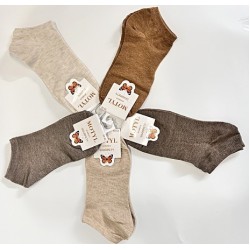 Zeķes sieviešu īsās MOTYL (1pāris)