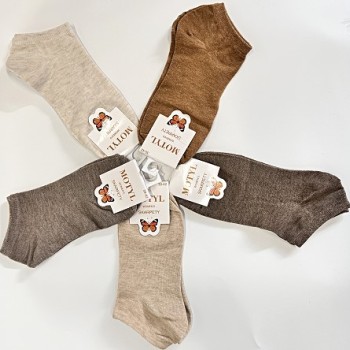 Zeķes sieviešu īsās MOTYL (1pāris)