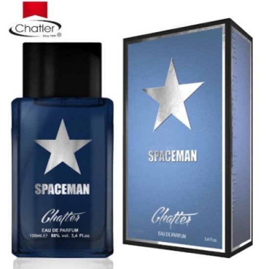 Chatler SPACEMAN vīriešu smaržūdens 100ml Chatler SPACEMAN vīriešu smaržūdens 100ml
