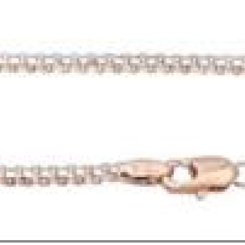 Apzeltīta rokassprādze Bismarks enkura aušanas dubulto posmu pinums