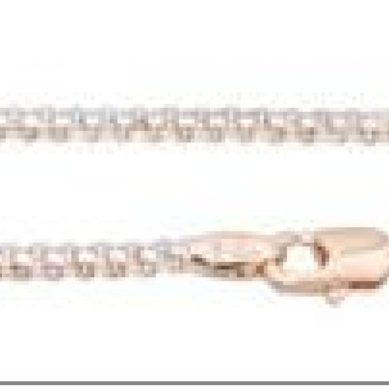 Apzeltīta rokassprādze Bismarks enkura aušanas dubulto posmu pinums