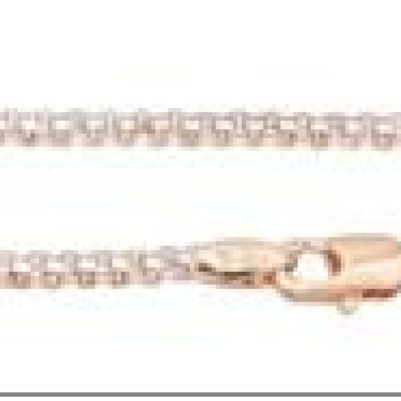 Apzeltīta rokassprādze Bismarks enkura aušanas dubulto posmu pinums