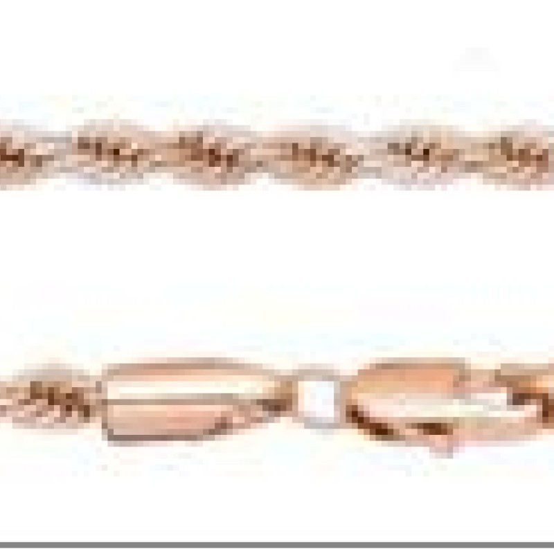 Apzeltīta rokassprādze Klasisks Franču virves pinums