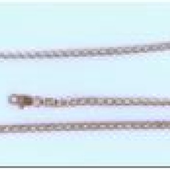 Apzeltīta rokassprādze Klasisks Spiga kviešu vārpas pinums