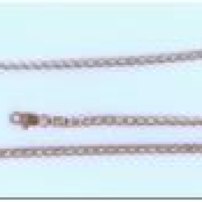 Apzeltīta rokassprādze Klasisks Spiga kviešu vārpas pinums