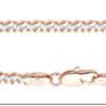 Apzeltītā ķēdīte Infinity apaļa 8-ka posmu pinums