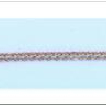 Apzeltīta rokassprādze Spiga posma ar centrālu riepas nospiedumu pinumu virkne