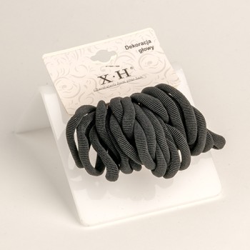 Matu gumiju komlekts (25gab.) Ø4cm melnas