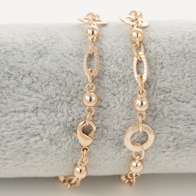 Apzeltītā ķēdīte 3 stilu posmu virkne