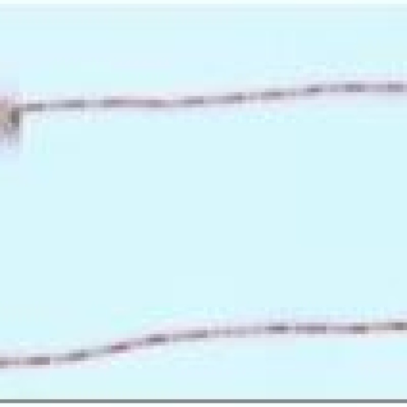 Apzeltītā ķēdīte Bumbiņu un cilindrisku posmu virkne