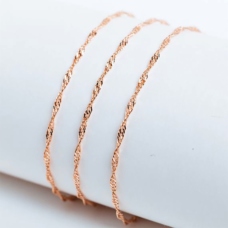 Apzeltītā ķēdīte Singapūras klasisks vienkāršo posmu pinums