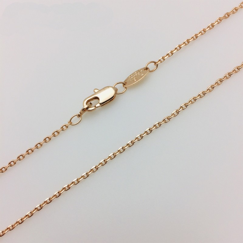 Apzeltītā ķēdīte Iegarenu apaļu posmu virkne