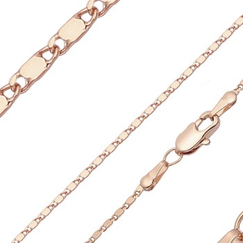 Apzeltītā ķēdīte Smalku pulētu gliemežvāku posmu virkne