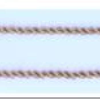 Apzeltītā ķēdīte Klasisks Franču virves pinums